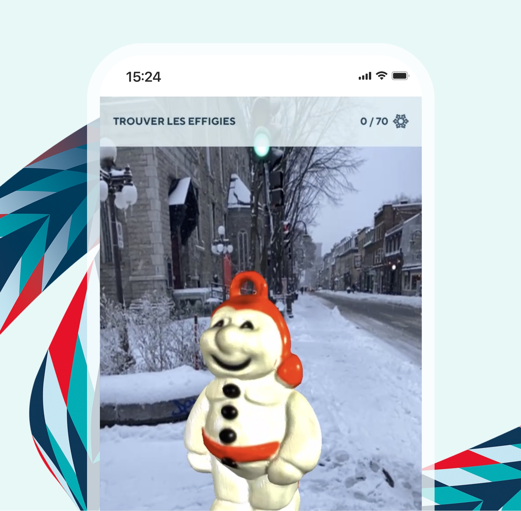 Beet2025_EDC_Carnaval_05 Interface du Rallye des Effigies du Carnaval avec une effigie 3D en réalité augmentée